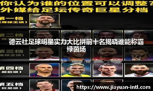 德云社足球明星实力大比拼前十名揭晓谁能称霸绿茵场